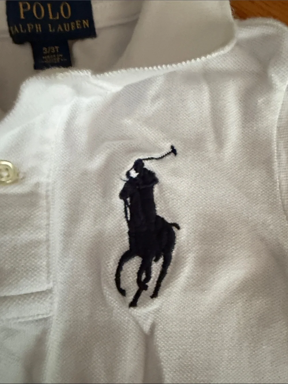 Polo by Ralph Lauren Kids Polo Shirt Set - White & Navy